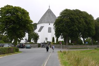 Built around 1160 and dedicated to St. Lawrence. On Bornholm, Denmark